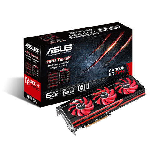 ASUS 90YV0480-U0NA00 graphics card AMD Radeon HD7990 6 GB GDDR5