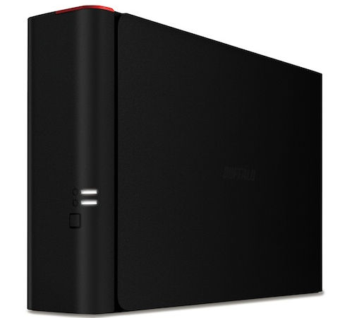 Buffalo LinkStation 410 NAS Marvell Armada 370 0.5 GB DDR3 4 TB HDD Black