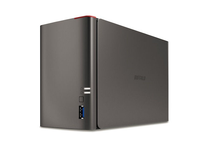 Buffalo LinkStation 421 NAS Desktop ARM Armada 370 0.5 GB DDR3 0 TB Grey