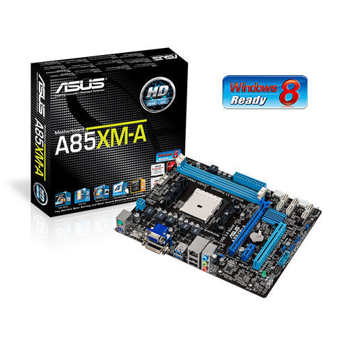 ASUS A85XM-A motherboard AMD A85X Socket FM2 micro ATX