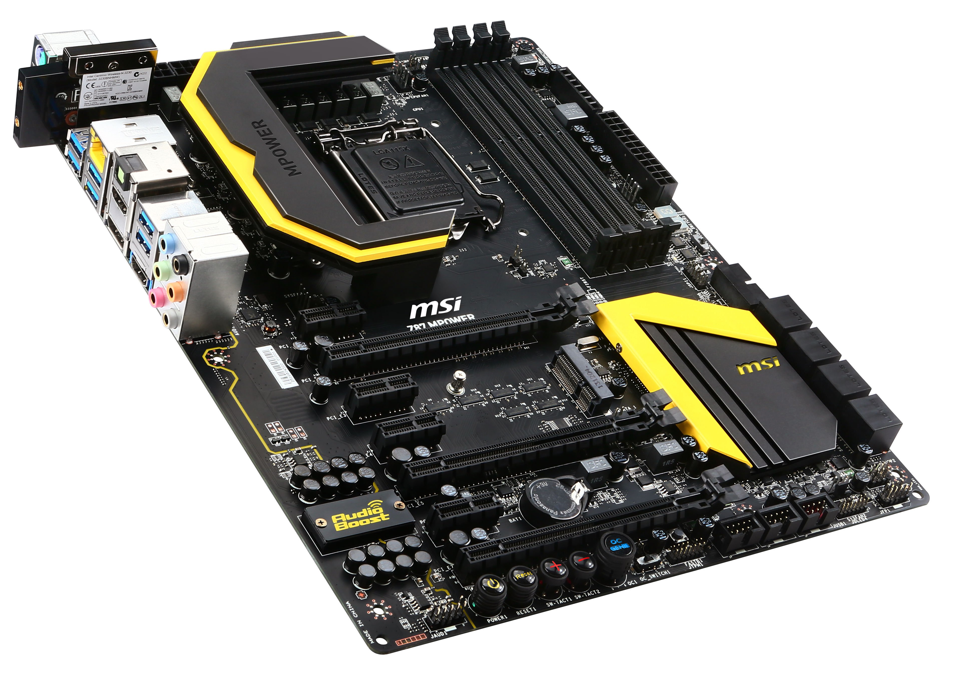 MSI Z87 MPOWER motherboard Intel® Z87 LGA 1150 (Socket H3) ATX