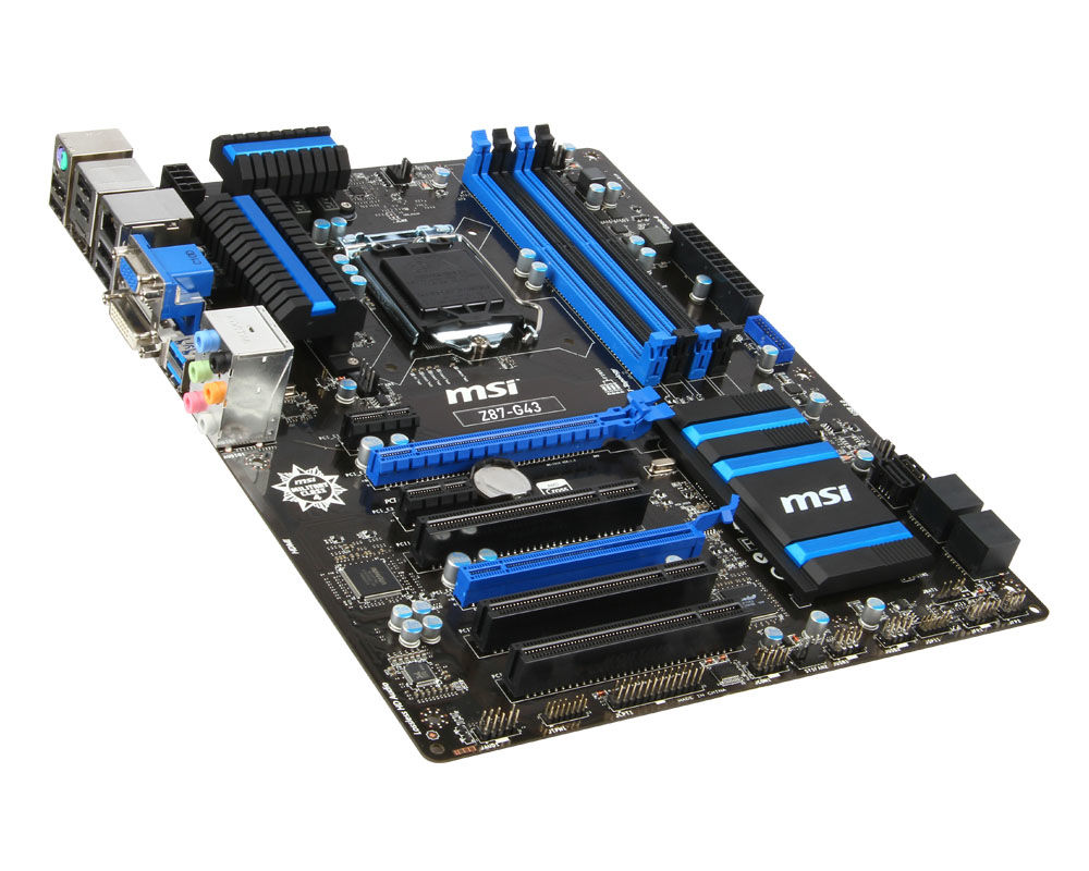 MSI Z87-G43 motherboard Intel® Z87 LGA 1150 (Socket H3) ATX