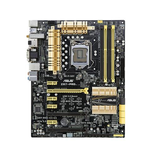 ASUS Z87-PRO Intel® Z87 LGA 1150 (Socket H3) ATX