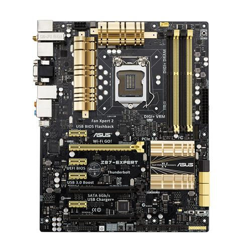 ASUS Z87-Expert Intel® Z87 LGA 1150 (Socket H3) ATX
