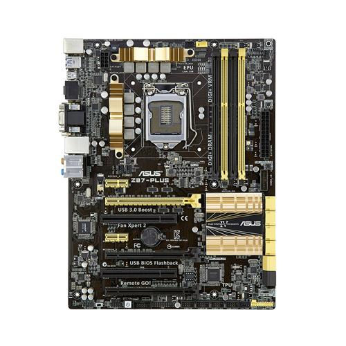 ASUS Z87-Plus Intel® Z87 LGA 1150 (Socket H3) ATX