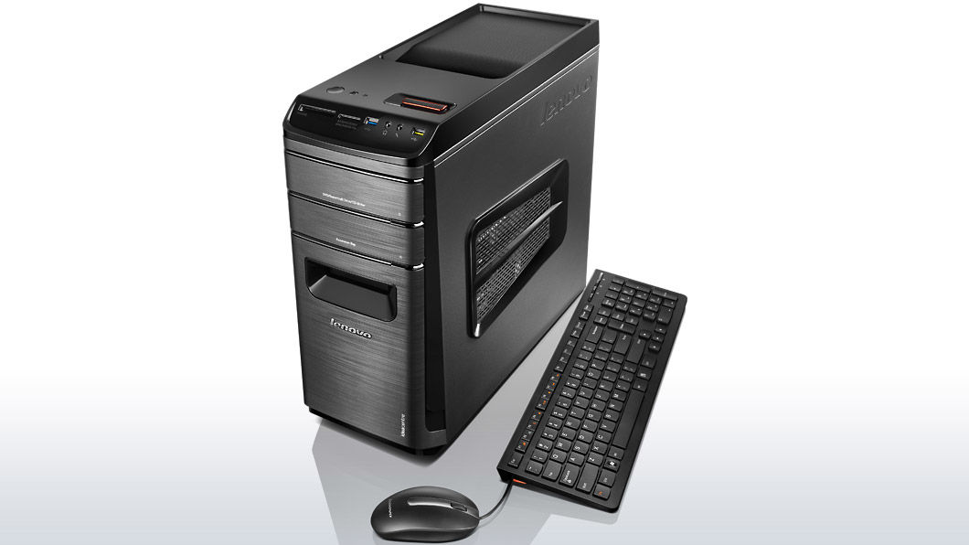 Lenovo IdeaCentre K450 Intel® Core™ i5 i5-4430 16 GB DDR3-SDRAM 2 TB HDD NVIDIA® GeForce® GTX 660 Windows 8 Pro Tower PC Black