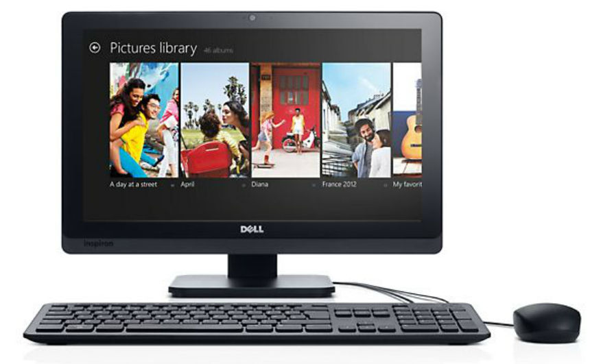 DELL Inspiron One 2020 Intel® Core™ i3 i3-3240T 50.8 cm (20") 1600 x 900 pixels All-in-One PC 4 GB DDR3-SDRAM 1 TB HDD Windows 8 Black
