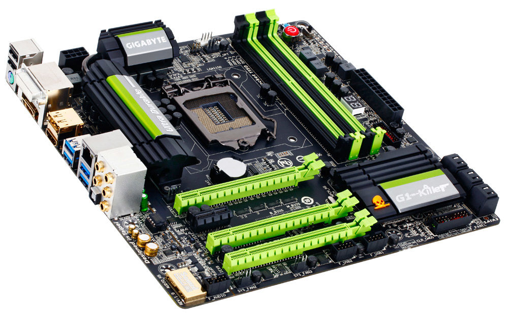 GIGABYTE G1.Sniper M5 Intel® Z87 LGA 1150 (Socket H3) micro ATX