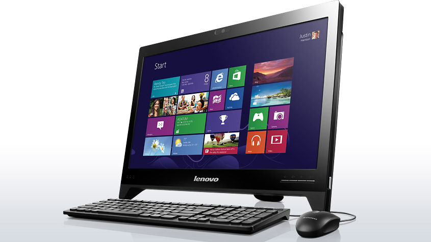 Lenovo IdeaCentre C245 AMD E E1-1200 47 cm (18.5") 1366 x 768 pixels All-in-One PC 2 GB DDR3-SDRAM 500 GB HDD DOS License Wi-Fi 4 (802.11n) Black