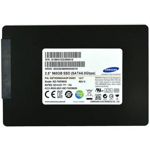 Samsung SM843T 960 GB 2.5" Serial ATA MLC