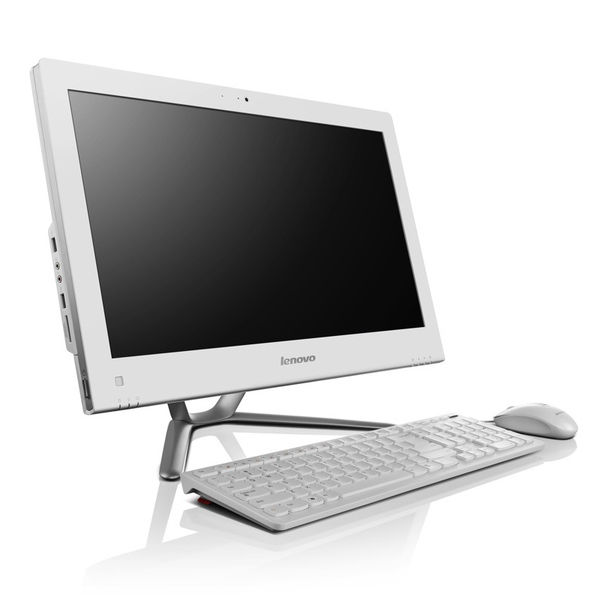 Lenovo Essential C445 AMD E E2-1800 54.6 cm (21.5") 1600 x 900 pixels All-in-One PC 4 GB DDR3-SDRAM 500 GB HDD Windows 8 White