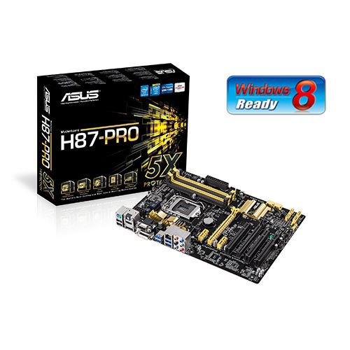 ASUS H87-PRO Intel® H87 LGA 1150 (Socket H3) ATX