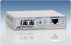 Allied Telesis AT-MC1004 - media converter network media converter 1000 Mbit/s
