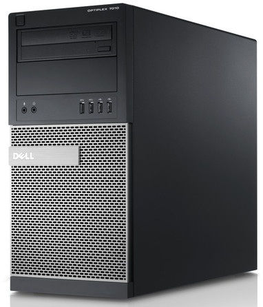 DELL OptiPlex 7010 Intel® Core™ i5 i5-3470 4 GB DDR3-SDRAM 500 GB HDD Windows 7 Professional Mini Tower PC Black