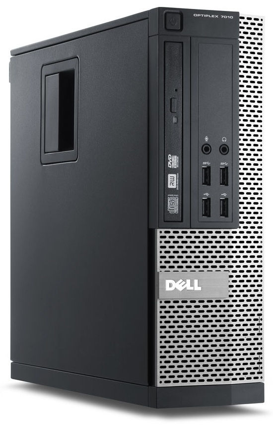 DELL OptiPlex 7010 Intel® Core™ i5 i5-3470 4 GB DDR3-SDRAM 500 GB HDD Windows 7 Professional SFF PC Black