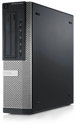 DELL OptiPlex 9010 Intel® Core™ i7 i7-3770 4 GB DDR3-SDRAM 500 GB HDD Windows 7 Professional Desktop PC Black
