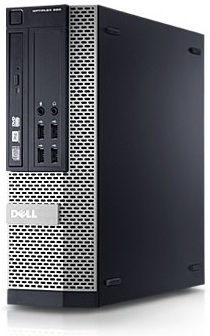 DELL OptiPlex 9010 Intel® Core™ i7 i7-3770 4 GB DDR3-SDRAM 500 GB HDD Windows 7 Professional SFF PC Black