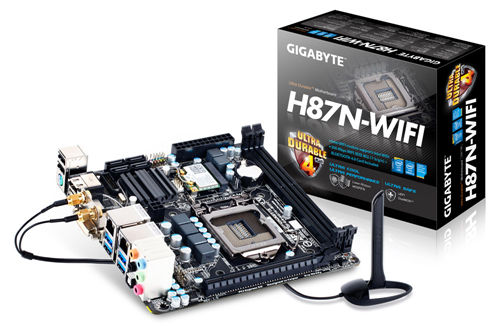 GIGABYTE GA-H87N-WIFI motherboard Intel® H87 LGA 1150 (Socket H3) mini ITX