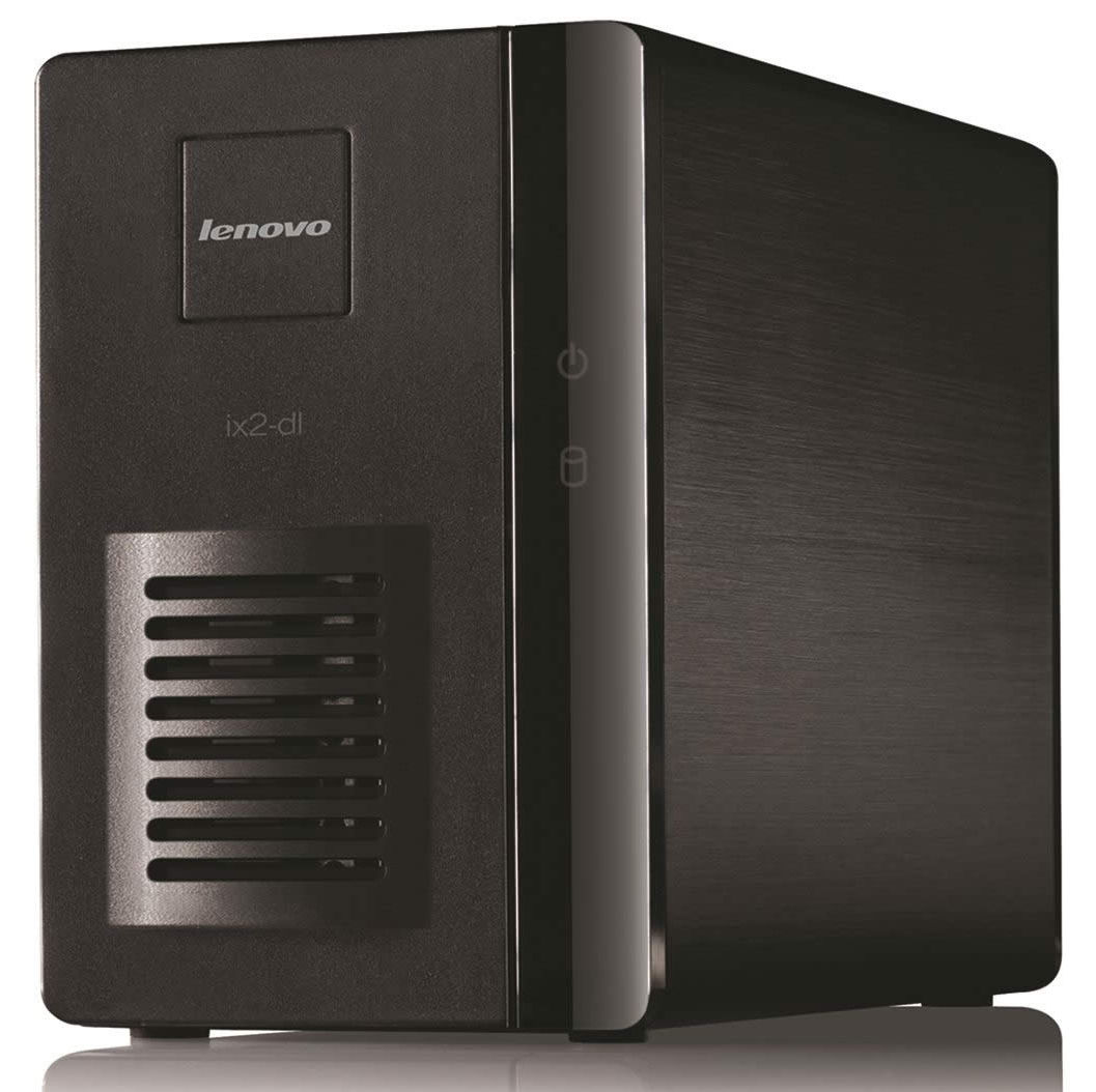 Lenovo Iomega ix2 NAS Desktop Marvell 6282 256 GB DDR3 0 TB Black