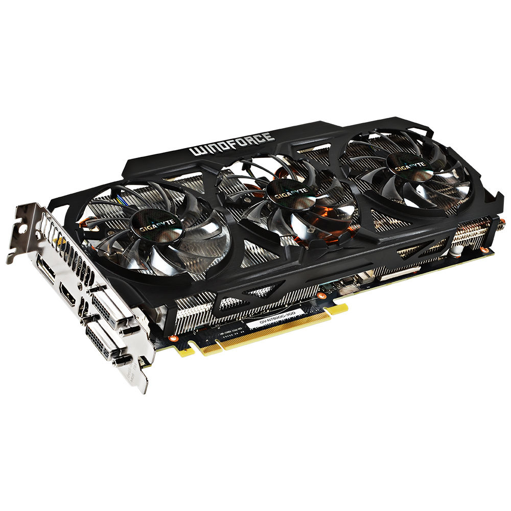 GIGABYTE GV-N780OC-3GD graphics card NVIDIA GeForce GTX 780 3 GB GDDR5