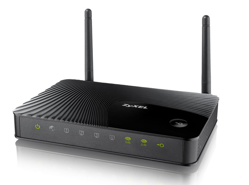 Zyxel NBG6503 wireless router Fast Ethernet Dual-band (2.4 GHz / 5 GHz) Black