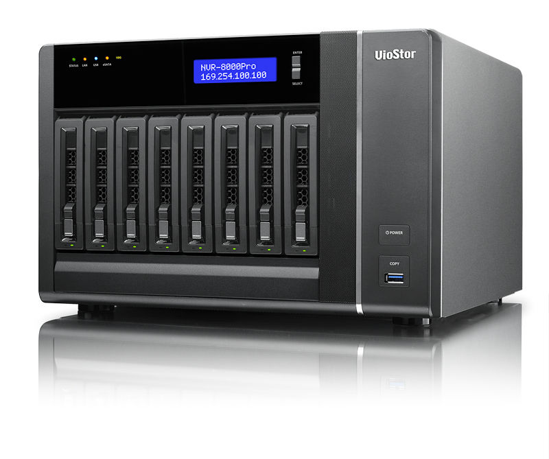QNAP VS-8140 PRO+ Black
