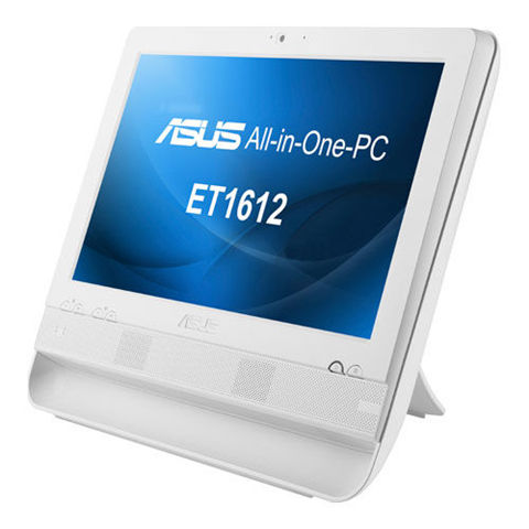 ASUS ET ET1612IUTS-W002A Intel® Celeron® 847 39.6 cm (15.6") 1366 x 768 pixels Touchscreen All-in-One PC 4 GB 320 GB HDD White