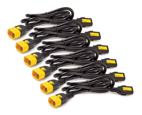 APC AP8704S-NA power cable Black, Yellow 1.22 m C13 coupler C14 coupler