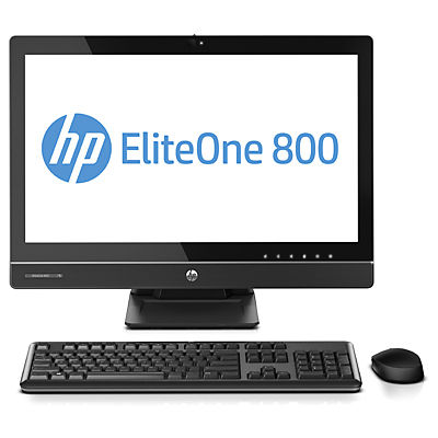 HP EliteOne 800 G1 Intel® Core™ i5 i5-4670S 58.4 cm (23") Touchscreen All-in-One PC 4 GB DDR3-SDRAM 500 GB HDD AMD Radeon HD 7650A Windows 8 Pro Black