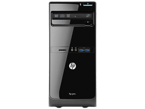 HP Pro 3500 MT + CarePack Intel® Core™ i3 i3-3240 4 GB DDR3-SDRAM 500 GB HDD Windows 7 Professional Micro Tower PC Black