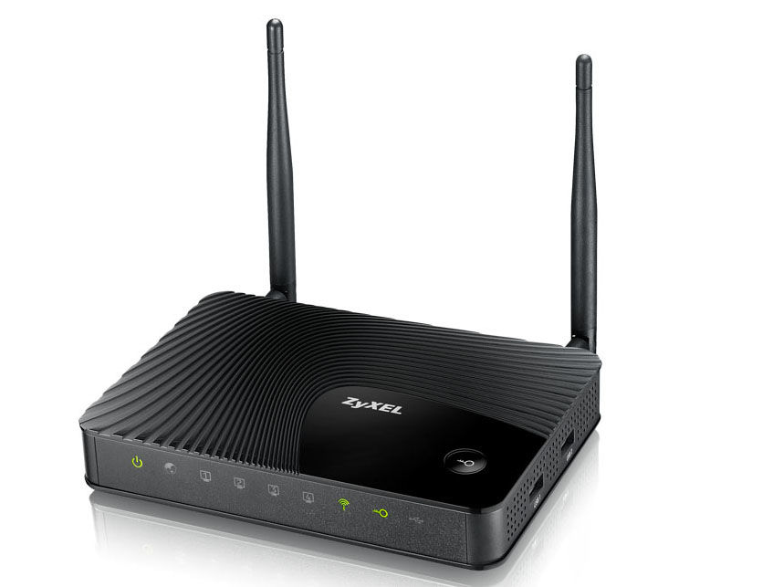 Zyxel NBG4615 v2 wireless router Gigabit Ethernet Black