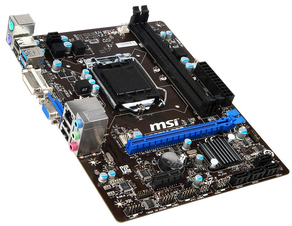 MSI B85M-P33 Intel® B85 LGA 1150 (Socket H3) micro ATX