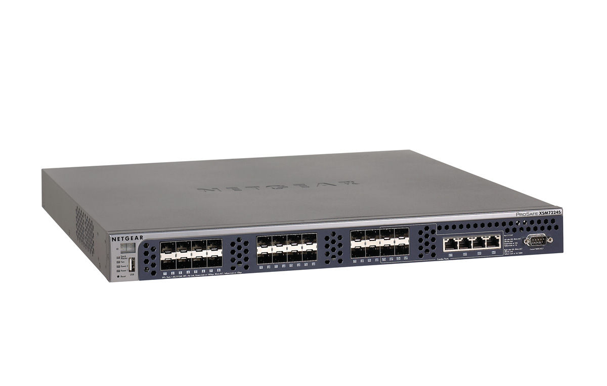NETGEAR XSM7224SK Managed L2 10G Ethernet (100/1000/10000) Grey