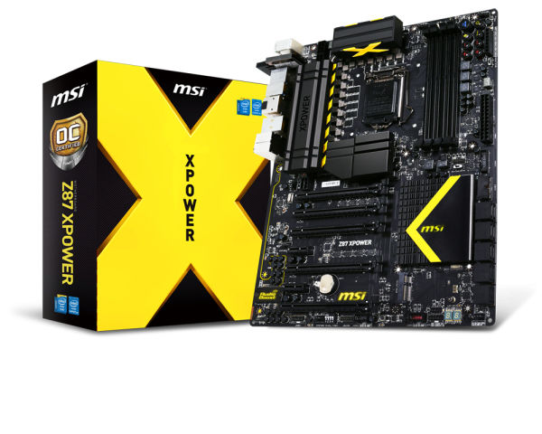 MSI Z87 XPOWER Intel® Z87 LGA 1150 (Socket H3) XL-ATX