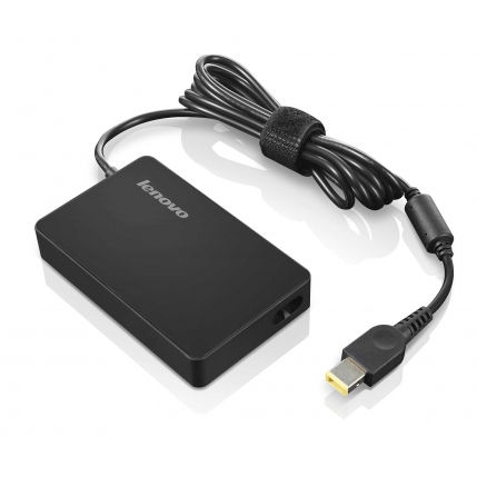 Lenovo ThinkPad 65W Slim AC Adapter (Slim Tip) power adapter/inverter Indoor Black