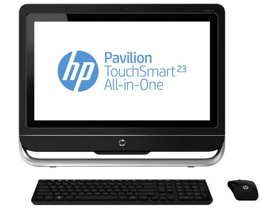 HP Pavilion TouchSmart 23-f313a Intel® Core™ i5 i5-3470S 58.4 cm (23") 1920 x 1080 pixels Touchscreen All-in-One PC 16 GB DDR3-SDRAM 2 TB HDD NVIDIA® GeForce® GT 710A Windows 8 Black