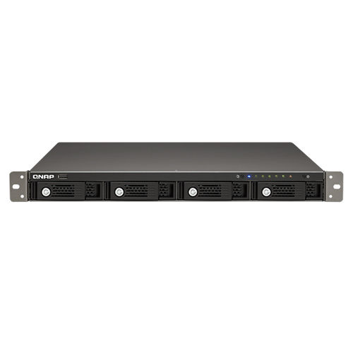 QNAP TS-421U Rack (1U) Marvell 1 TB DDR3 12 TB Black