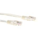 ACT UTP Category 5E Ivory 3.0m networking cable 3 m