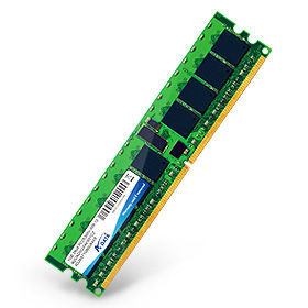 ADATA 2GB, DDR2, 1066MHz, PC8500, dual pack (2x 1GB) memory module 2 x 1 GB 240-pin DIMM