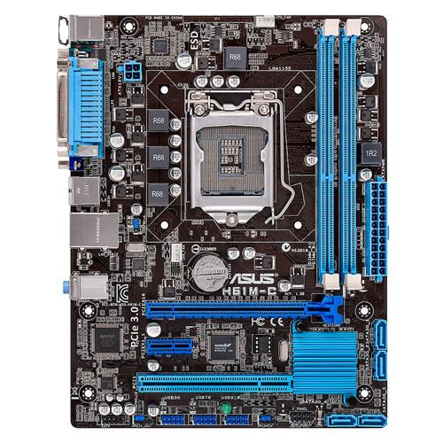 ASUS H61M-C Intel® H61 LGA 1155 (Socket H2) micro ATX