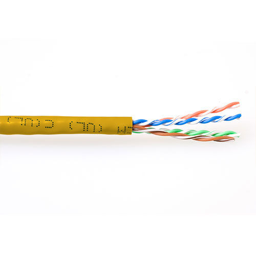 ACT CAT6A U/UTP PVC patch 305 m yellow