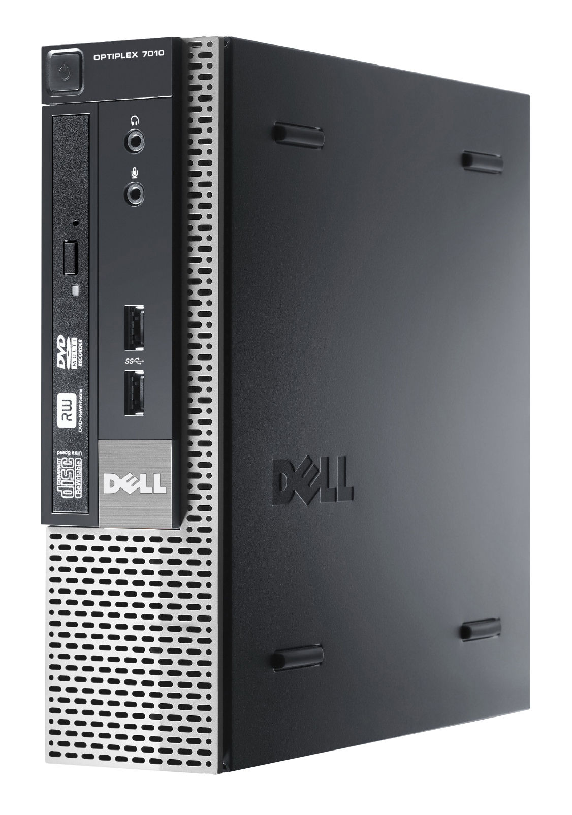 DELL OptiPlex 7010 Intel® Core™ i7 i7-3770S 8 GB DDR3-SDRAM 500 GB HDD Windows 7 Professional USFF PC Black, Silver