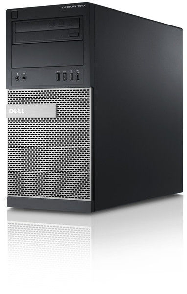 DELL OptiPlex 7010 Intel® Core™ i3 i3-3220 4 GB DDR3-SDRAM 500 GB HDD Windows 7 Professional Mini Tower PC Black, Silver
