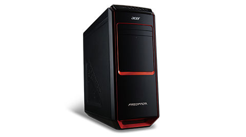Acer Predator 605 Intel® Core™ i5 i5-4570 8 GB DDR3-SDRAM 1 TB HDD NVIDIA® GeForce® GTX 645 Windows 8 PC Black, Red