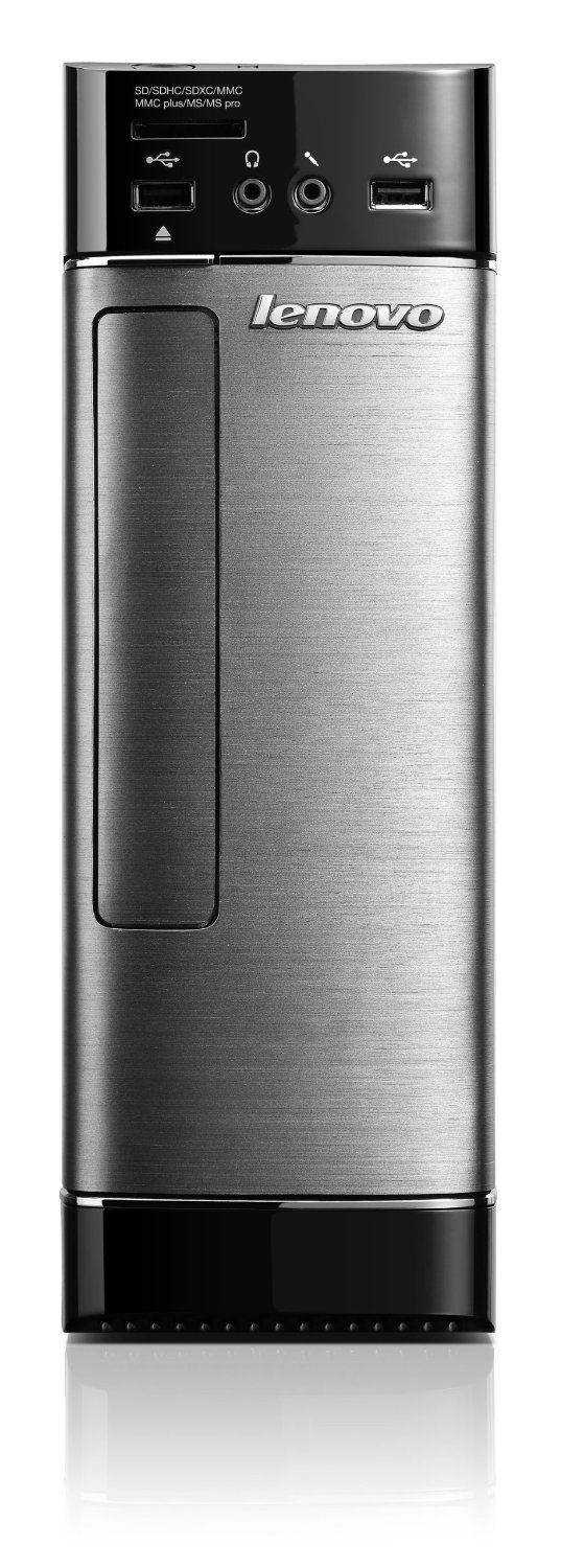 Lenovo Essential H505s AMD E E2-1800 4 GB DDR3-SDRAM 500 GB HDD FreeDOS SFF PC Silver