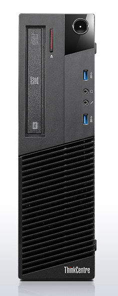 Lenovo ThinkCentre M83 Intel® Core™ i3 i3-4130 4 GB DDR3-SDRAM 500 GB HDD Windows 7 Professional SFF PC Black