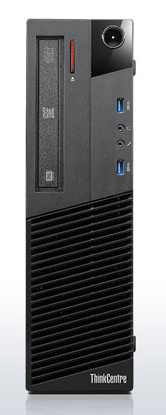 Lenovo ThinkCentre M83 Intel® Core™ i5 i5-4570 4 GB DDR3-SDRAM 500 GB HDD Windows 7 Professional SFF PC Black