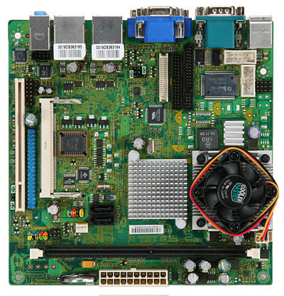 MSI Fuzzy CX700 Socket M (mPGA478MT) mini ITX