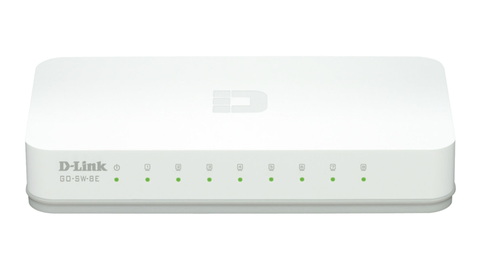 D-Link GO-SW-8E/E network switch Unmanaged Fast Ethernet (10/100) White