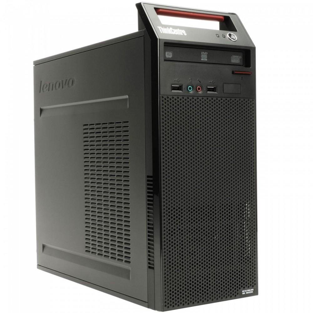 Lenovo ThinkCentre Edge 92 Intel® Core™ i3 i3-3240 4 GB DDR3-SDRAM 500 GB HDD Windows 7 Professional Tower PC Black